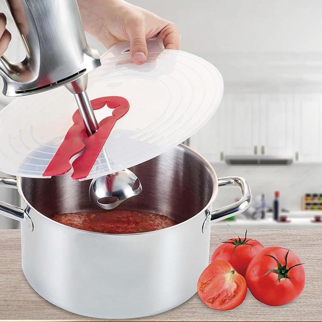 Kryt na mixér na šlehání vajec Ochrana proti stříkání mixéru Šlehací metla Mísa na míchání Víko Silikonový kryt proti stříkání Kuchyňské potřeby pro kuchyň