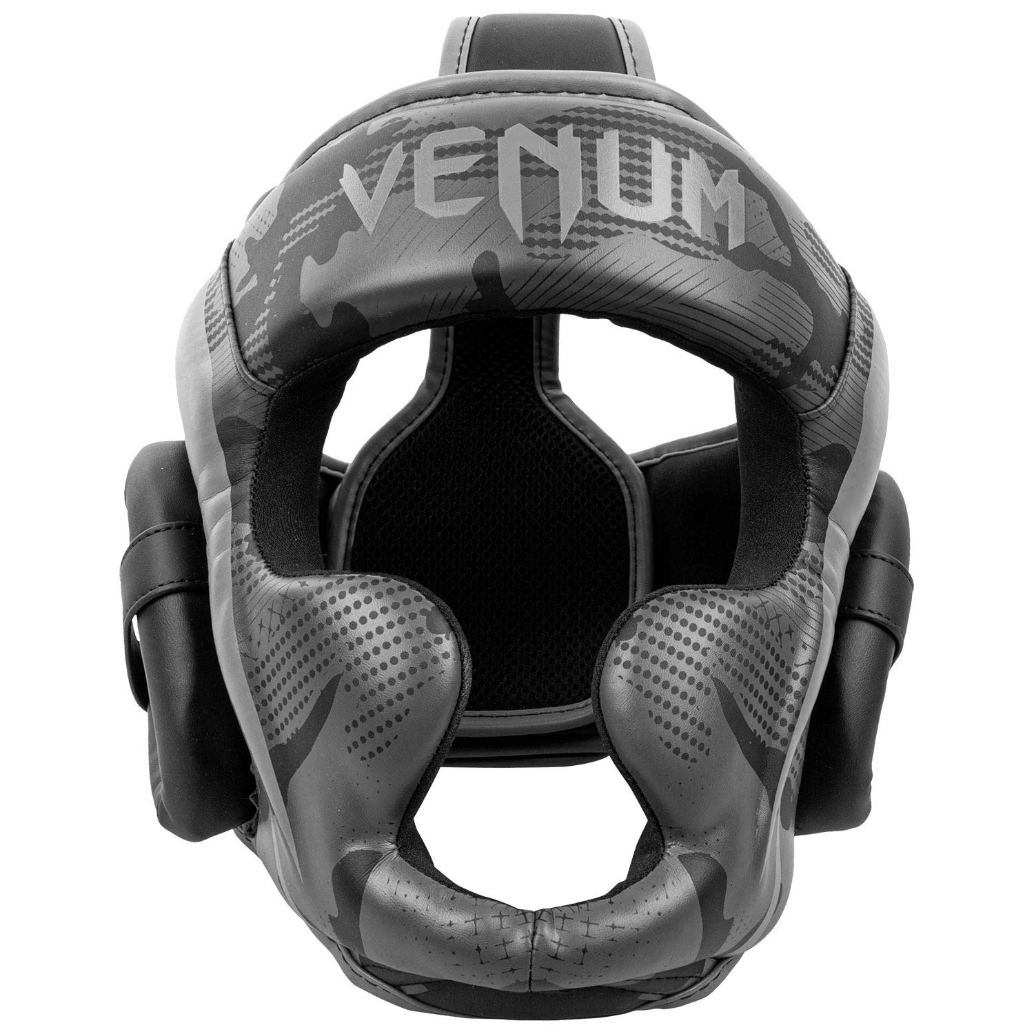 

Защитный шлем VENUM Elite Headgear x темный (черный камуфляж)