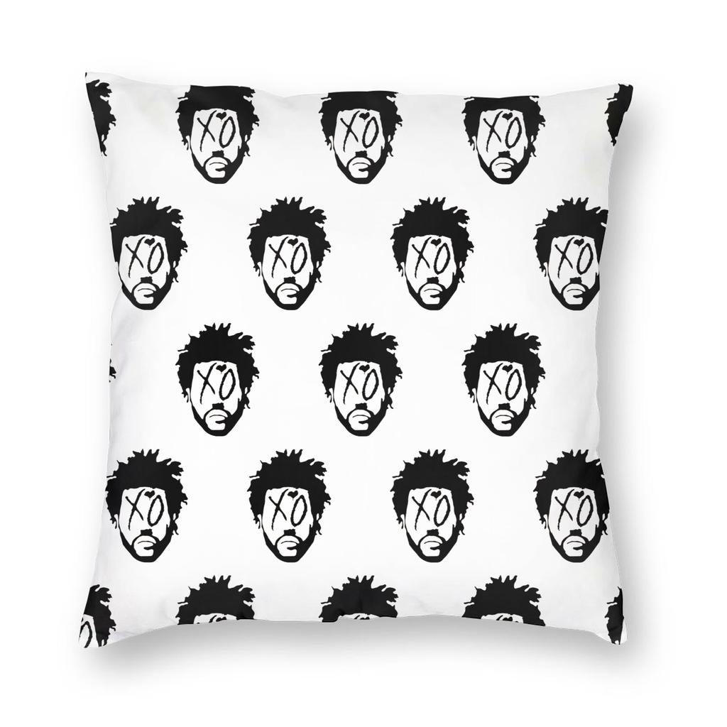 The Weeknd Pop Singer Pillowcase Printing Polyester Cushion Cover Decorations Pillow Case Cover Home Square 18''