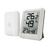 ORIA Digital Thermometer LCD Indoor Outdoor Thermometer Temperature Wireless Temperature Sensor Thermometer for Home Office Room