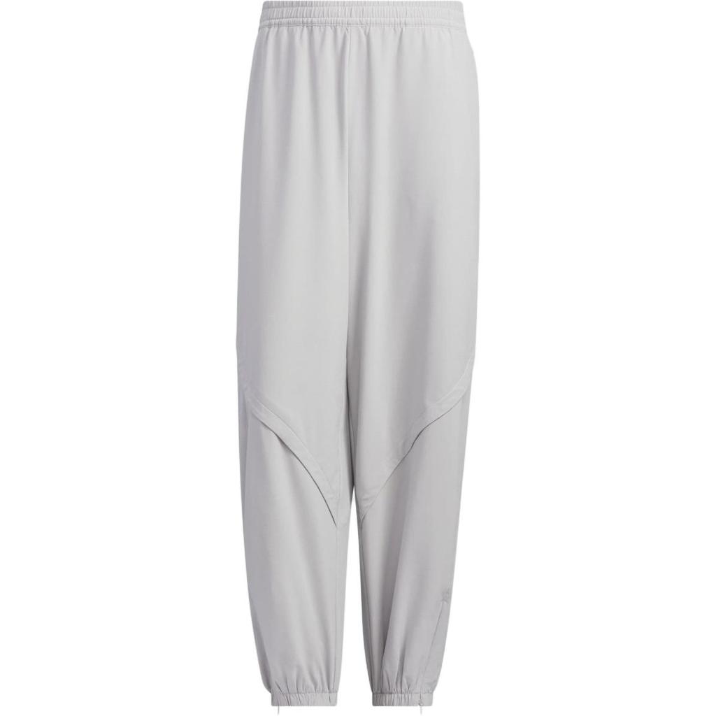 Adidas Future Style Woven Trousers Color Block Loose Fit Sports Casual Pants Men Bottoms Light-Gray Bright-White JL9988