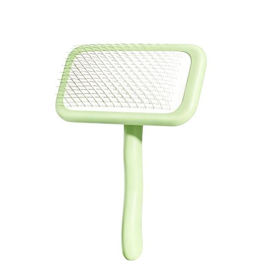 Cat Deshedding Brush Pet Grooming Comb Rounded Angled Teeth Remove Loose Undercoat Massage Dematting Comb for Long Short Hair Cats Dogs
