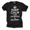 Future Mommy Baby announceUnisext Mother T Shirt Future Mom Keep Calm Tee Shirt