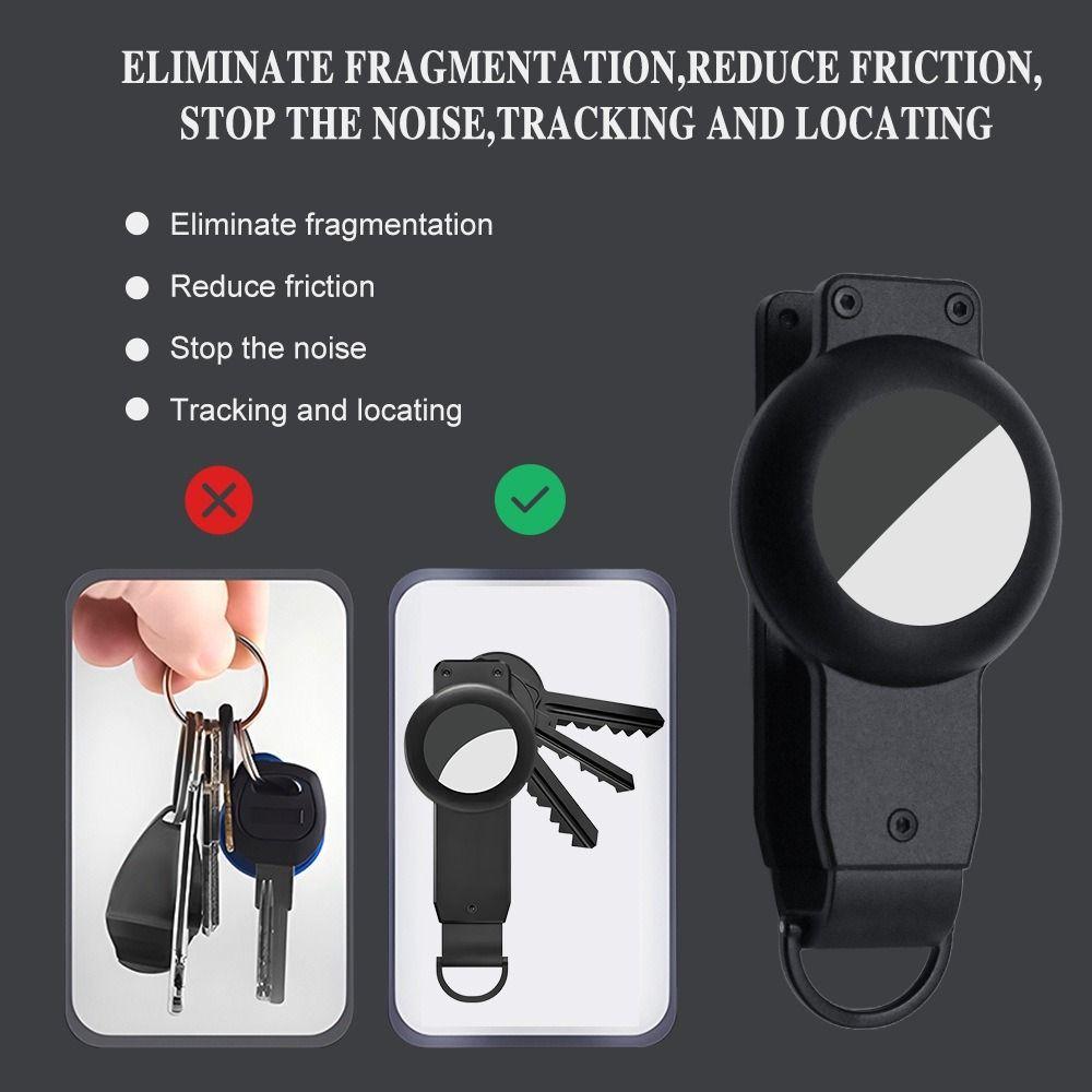 Innovative Metal Key Organizer Carbon Fiber Car Key Holder Keys Bag Key Case Holder  Women