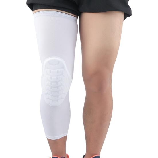 Sports Knee Pad Breathable Basketball Knee Sleeve Honeycomb Protection Bumper Brace Kneelet Protective Knee Pad