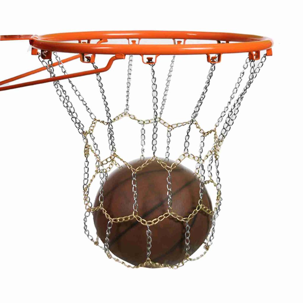 Heavy Duty Basketball Chain Net Replacement Galvanized Iron Basket Net