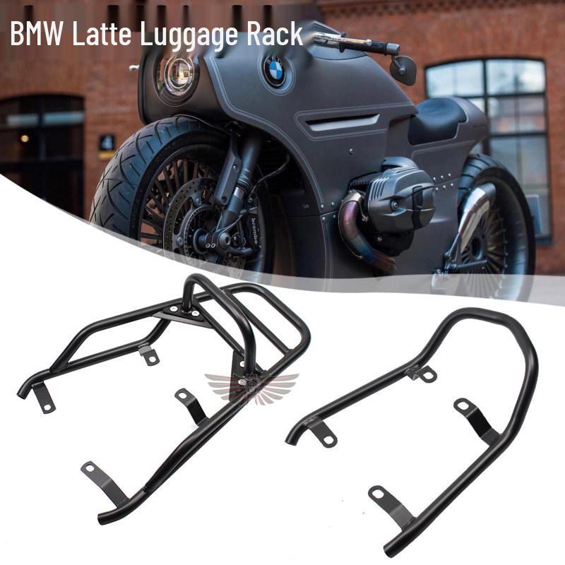 R NINE T Modified Rear Seat Luggage Rack with Tail Bag Bracket & Armrest