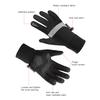 Vilico Cycling Fitness Gloves With Fleece For Spring Autumn Winter Cold Resistance  Touch Screen Gloves Reflective Strip Design