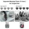 Head Massager for Deep Massage and Cleaning Electric Scalp Massager for Promoting Hair Growth Handheld Waterproof Massage Tool