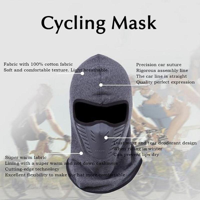 New Winter Windproof Warm Face Mask Balaclava Beanies Helmet Sports Motorcycle Cycling Skiing Unisex