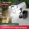 Solar-Powered Garden Light with Camera Simulation, Motion Sensor, Dusk-to-Dawn, Anti-Theft, and Street Lighting