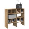 VidaXL Stackable Shoe Racks 2 Pcs Artisan Oak, Storage Shoe Rack, Shoe Storage 858856