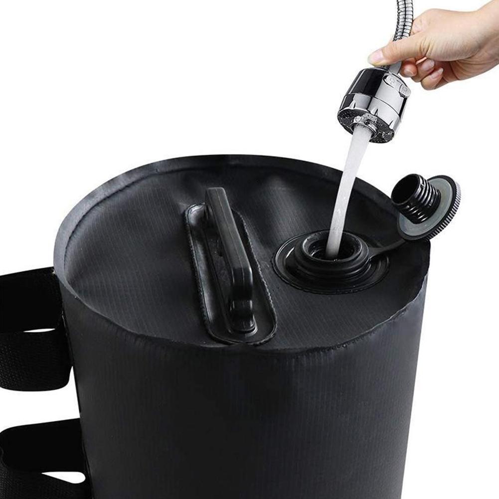 20L Canopy Water Weight Bag Outdoor Camping Tent Sand Bag Canopy Legs Weights Sandbags Windproof Fixed Sandbag Tent Accessories