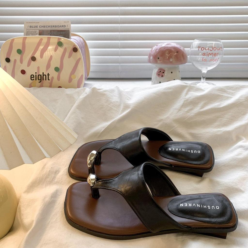 2025 Retro Women's Platform Toe-Loop Sandals – Trendy Summer Flip-Flops