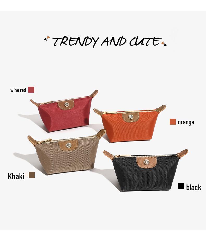 Dumpling Coin Purse: Stylish Mini Key & Lipstick Storage for Women