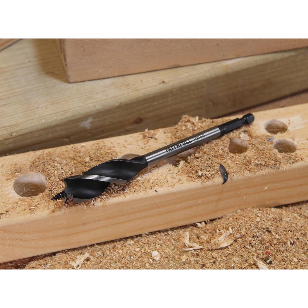 Faithfull Three-point Speed Auger Bit
