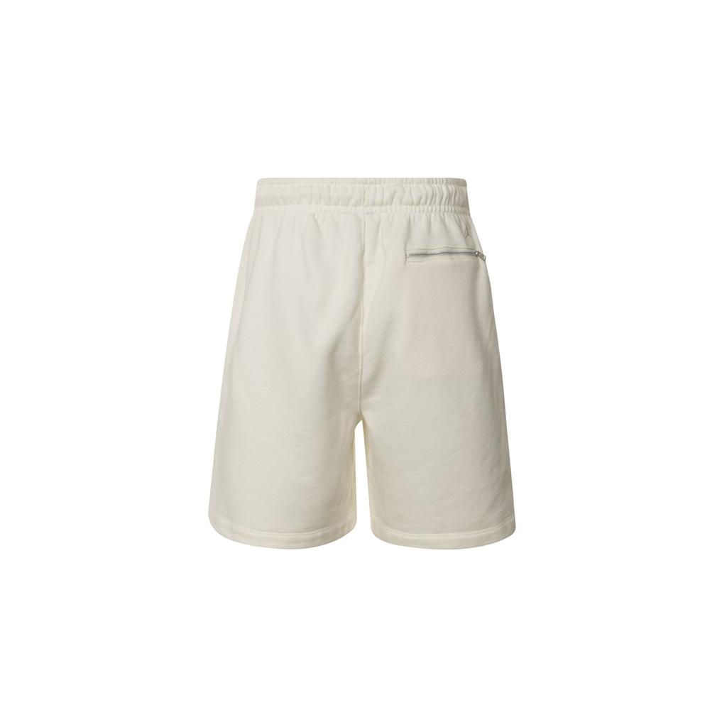 Jordan Solid Color Fashion Lace-Up Mid-Rise Versatile Five-Point Casual Shorts Men Shorts Sail-White FJ0701-133