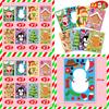 Xh053 Diy Christmas Santa Snowman Puzzle Stickers For Kids With Colorful Designs