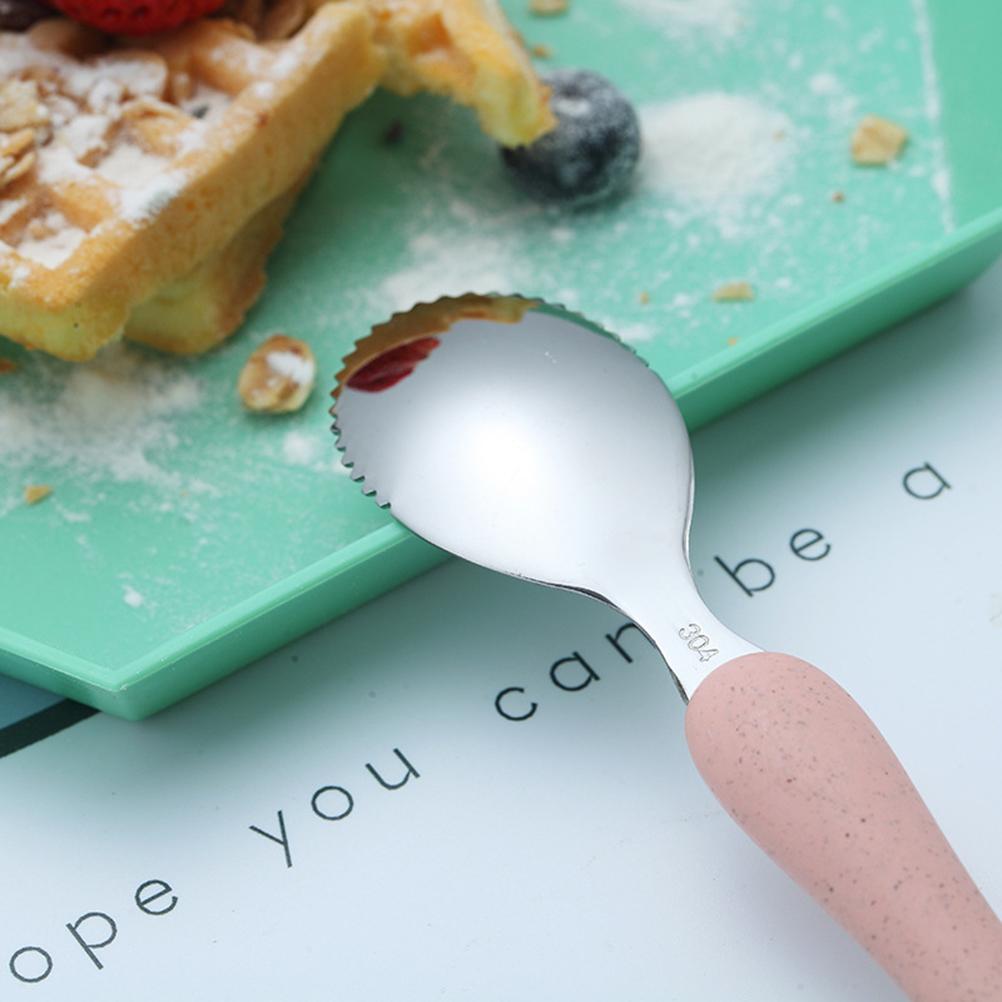 Łyżeczki dla niemowląt dwustronne Łyżeczki dla dzieci do przecierów owocowych Łyżeczki do zeskrobywania owoców