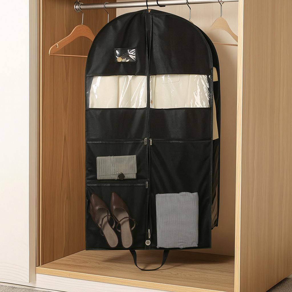 Househome Garment Dust Cover With Nonwoven Fabric For Closet Storage And Protection