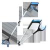 Collapsible Long-Handled Trash Picker Tongs - Household Sanitation Tool