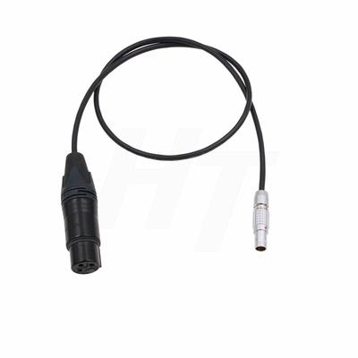 HangTon Audio Cable 3-pin XLR To 6-pin for ARRI Alexa 35 Mini LF Camera Microphone Mixer Recorder 24-inch