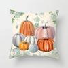 Pumpkins Cushion Cover Happy Halloween Pillow Covers Cartoon Home Decor Soft Peach Skin for Sofa Bed Decorative Cases 45x45cm