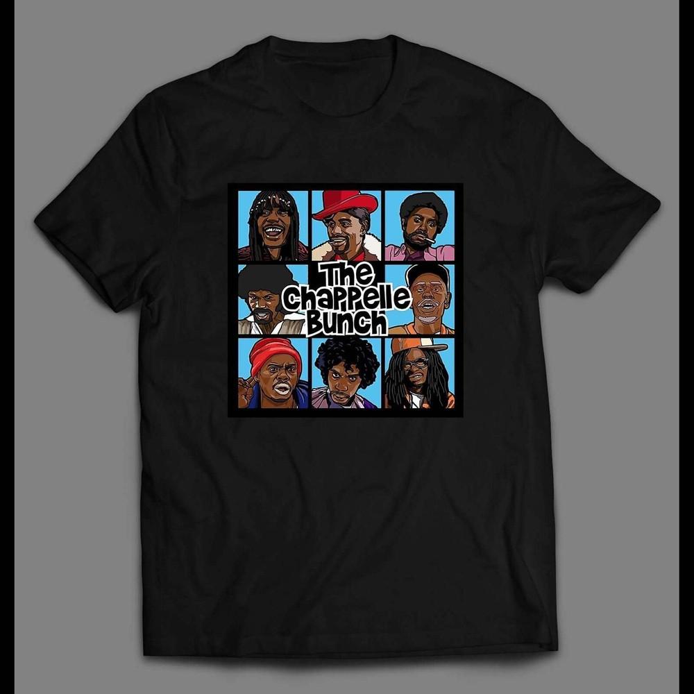 

Officially Licensed THE CHAPPELLE BUNCH COMEDY CENTRAL ART SHIRT Unisex T-Shirt L