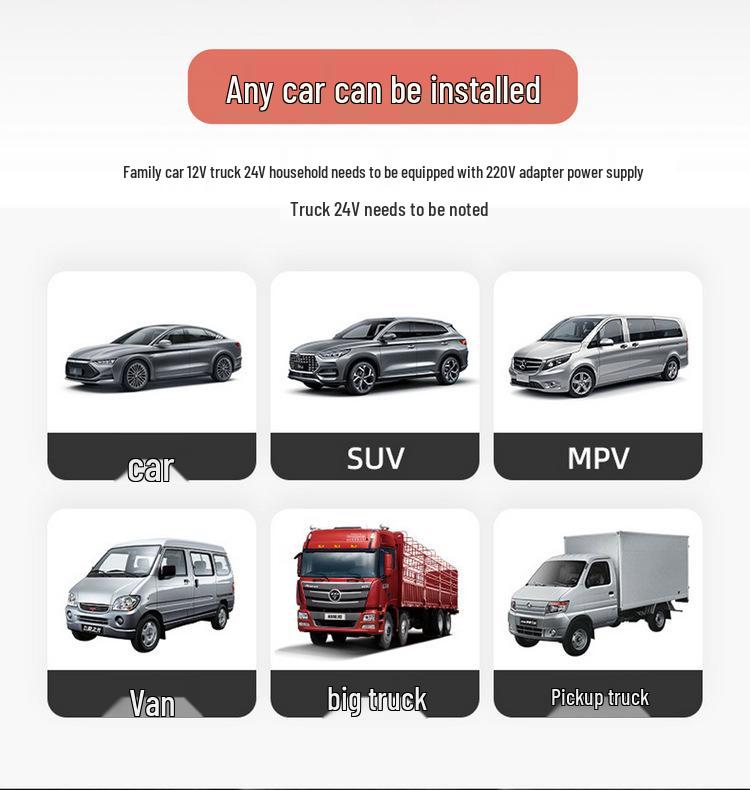 Universal Non-Slip Heated Plush Seat Cushion, 12V/24V, Quick Warmth for Winter