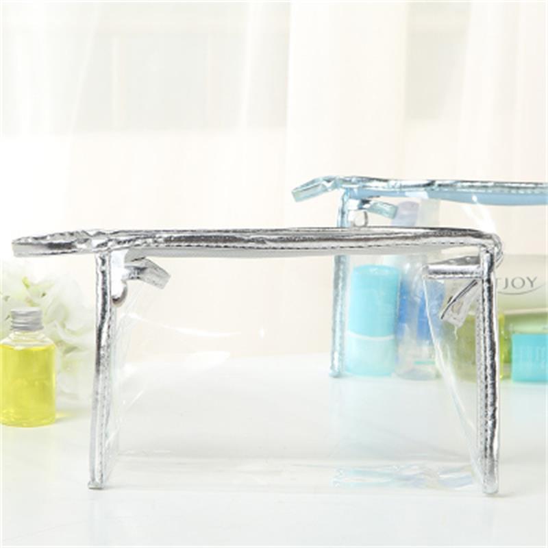 Waterproof Transparent Travel Toiletry and Makeup Organizer Bag for Men and Women