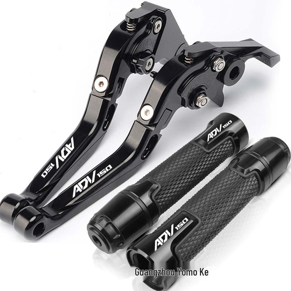 CNC Brake Clutch Levers & Handlebar Grips for ADV150/ADV160 Scooters