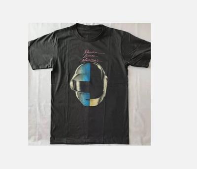 Daft Punk Random Access Memories Shirt Klassisch Schwarz Herren Unisex