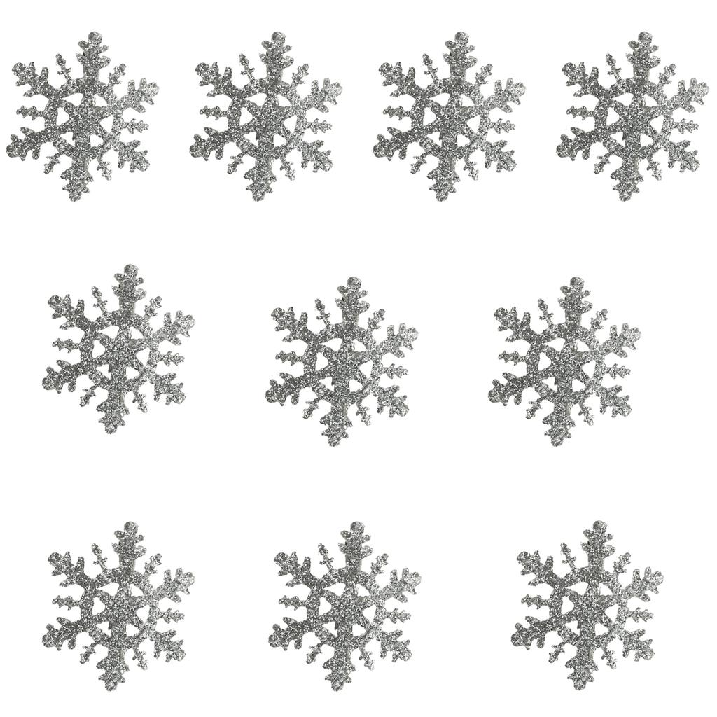 Snowflake Barrettes Studded Christmas Glitter Elegant Snowflake Hair Clip Christmas for Women, Snowflake