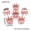 15/30pcs Metal Crown Accessories Bead Material Necklace Bracelet Pendant Handicraft DIY Tool Personalized Decorating Gift XJM