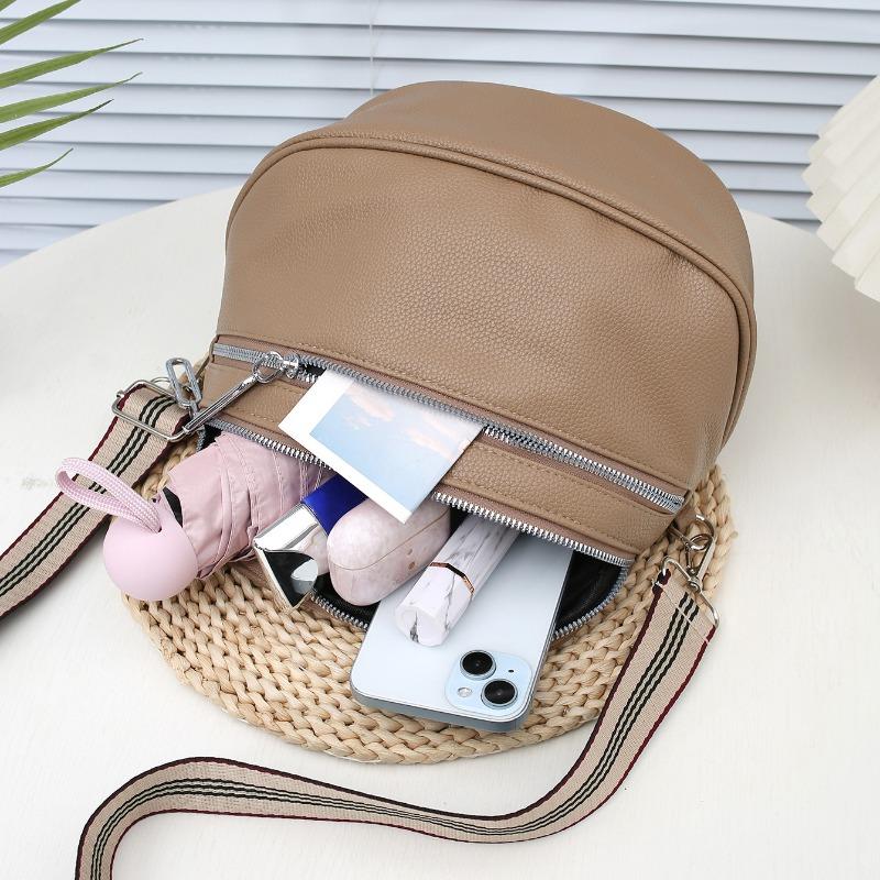 Damentasche, neuer breiter Schultergurt, Bauchtasche, modisch und beliebt, Schulter-Damentasche, Umhängetasche, Brusttasche, einteilig.