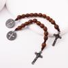 Prayer Saint Benedict Medal Vintage Crucifix Beads Medal Saint Benedict Rosary  Prayerful Catholic