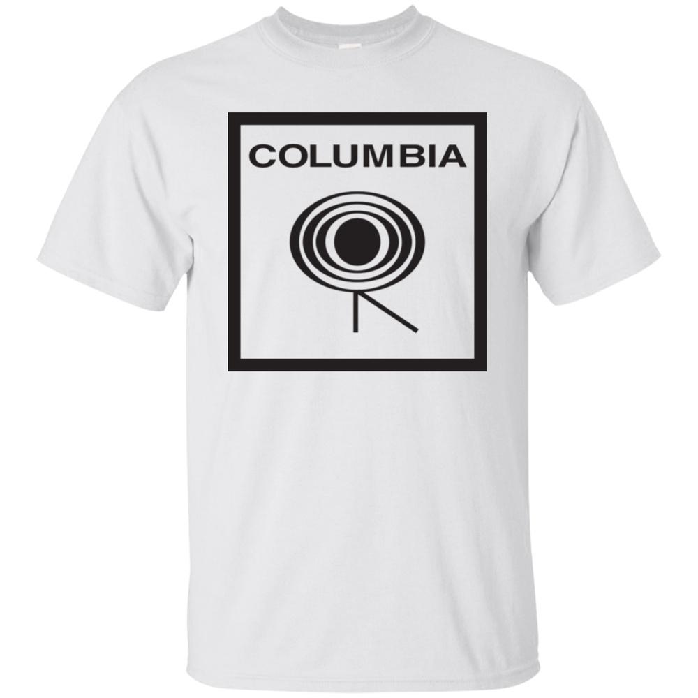 

Футболка унисекс с логотипом Columbia Retro Music Label Mid Century Modern Record