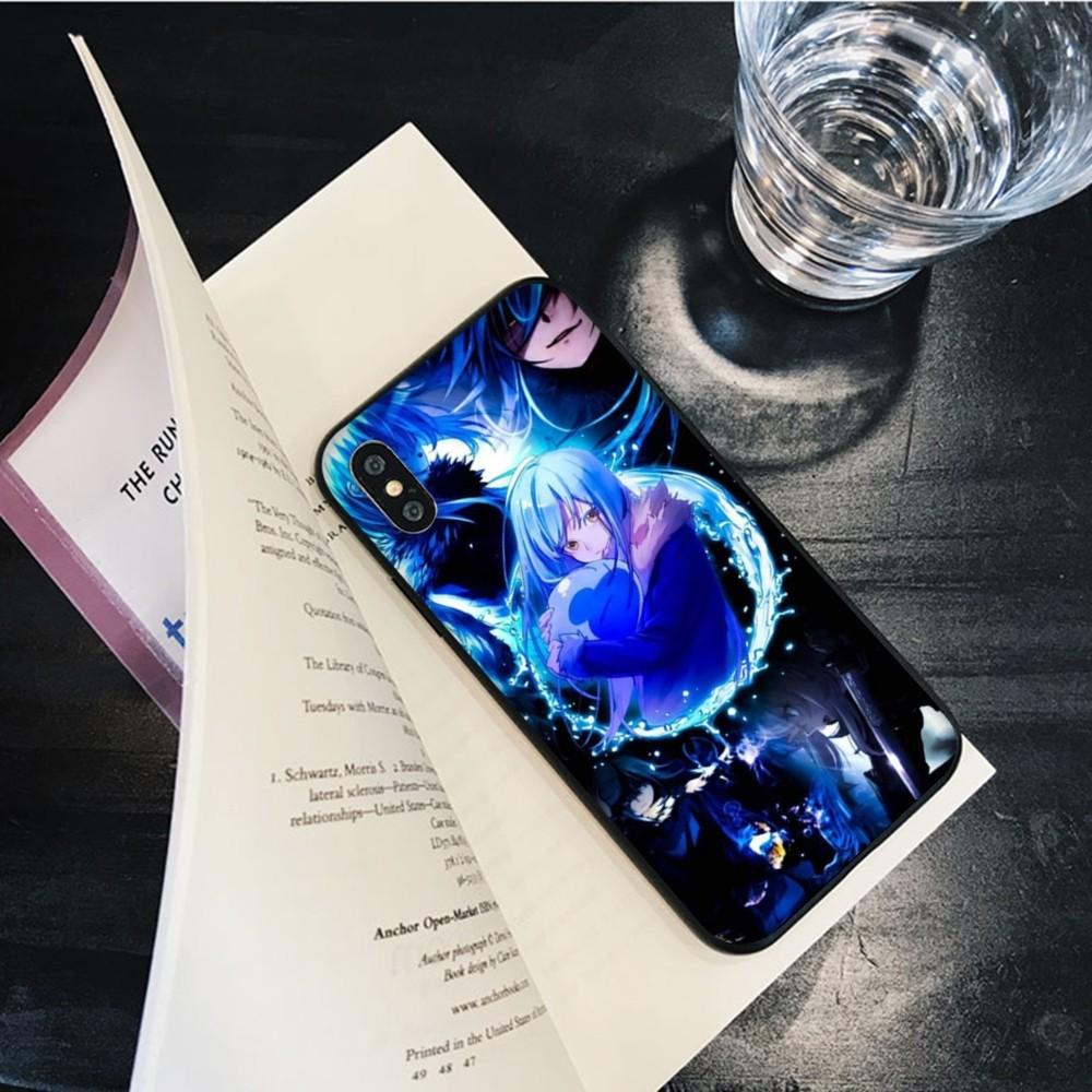 Rimuru Tempest Phone Case for iPhone 8 7 6 6S Plus X SE 2020 XR XS 14 11 12 13 Mini Pro Max Mobile Case