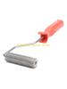 F26C 75x21mm Laminating Bubble Roller Aluminum Alloy Fiberglass Paddle Roller Bubble Roller Tool Comfortable Handling Tool