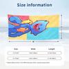 Poppy Playtime Beach Towel Quick Dry Soft MicrofiberSand Resistant Oversized Cabana Bath Sheet for Swimming Pool Travel Gift