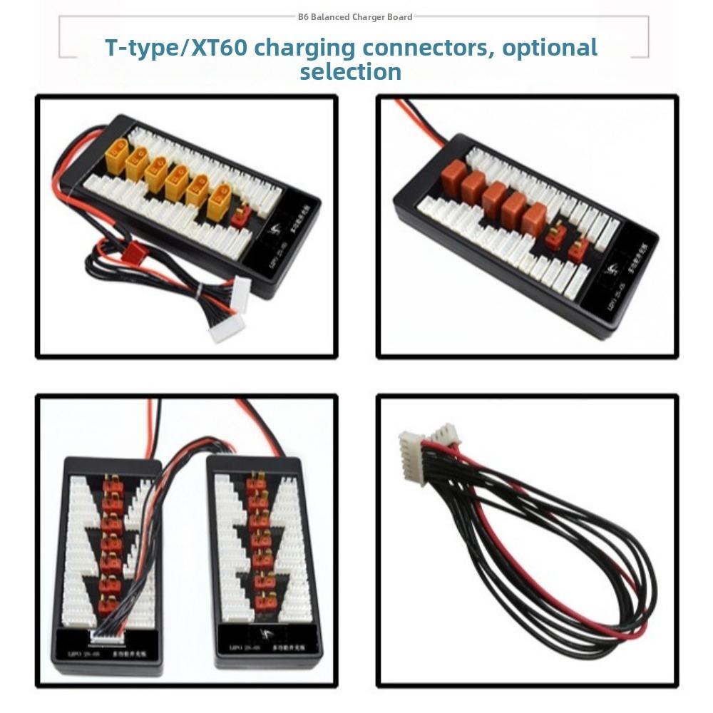 Lipo Balanced Charging Board Multi 2S-6S XT60 Plug Charger Parallel Charging Board  for RC Battery