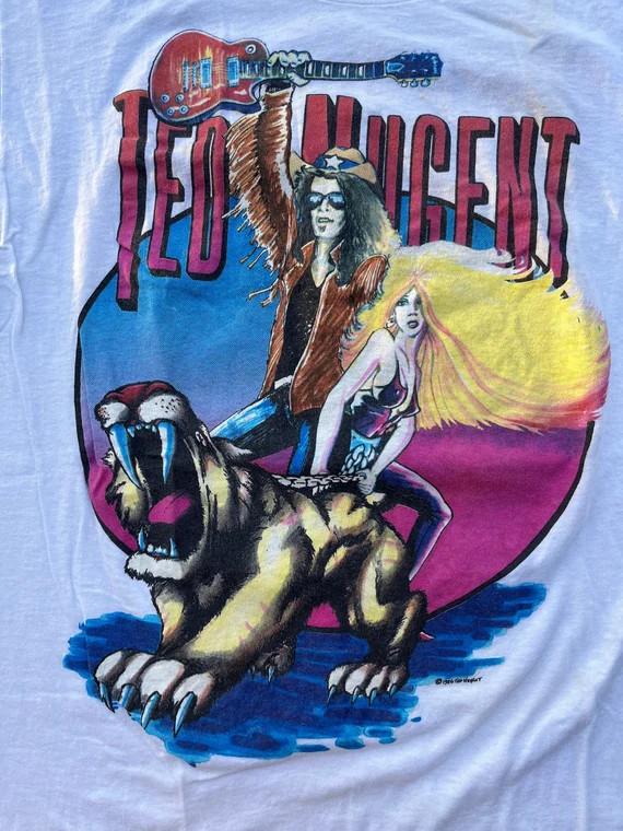 

Hot! trend Ted Nugent 1987 T-shirt Classic unisex S-5XL TU256 Unisex T-Shirt S