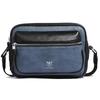 Nova bolsa transversal de ombro único masculina casual tendência borracha de silicone macio grande capacidade tablet iPad design horizontal