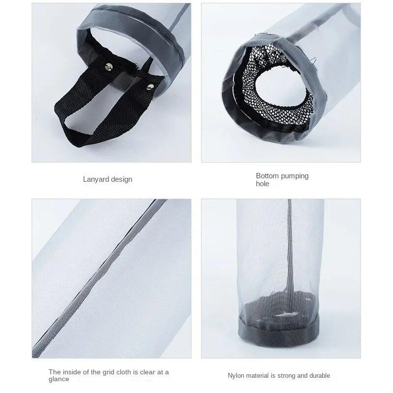 1 PC Garbage Bag Storage Kitchen Garbage Organizer Plastic Bag Holder Organizing Hanging Garbage Collection Storage Bag