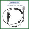 Motoforti ABS Wheel Speed Sensor Wiring Harness Rear Right 89516-02111 Replacement for Toyota Prius Hatchback 2010-2015 for Toyota Prius V 2012-2017