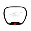 For Dodge Challenger Charger 2015+ Durable Black & Red Steering Wheel Trim Cover