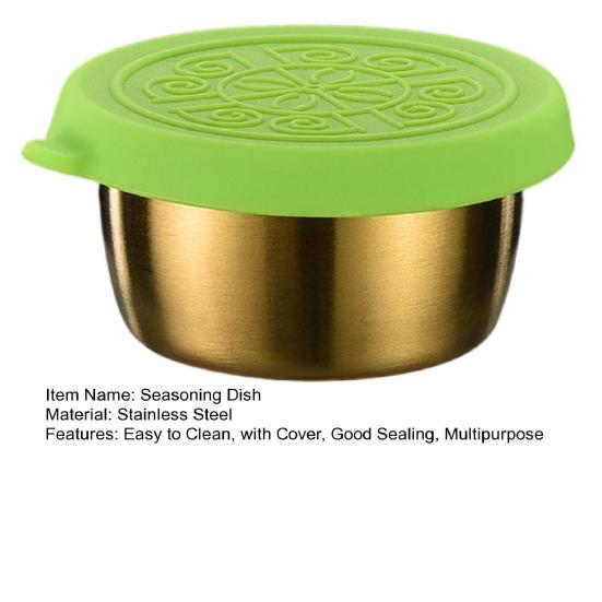 Drop-resistant Sauce Container Easy To Clean Useful Salad Dressing Picnic Food Storage