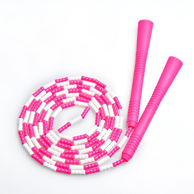 

Профессиональная бамбуковая скакалка с мягкими бусинами для фитнеса - подходит для детей, подростков и соревновательных тренировок