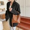 Borsa a mano vintage in pelle di alligatore Borsa a spalla Borsa a tracolla Moda Borsa a secchiello da donna Borsa tote da donna di grande capacità