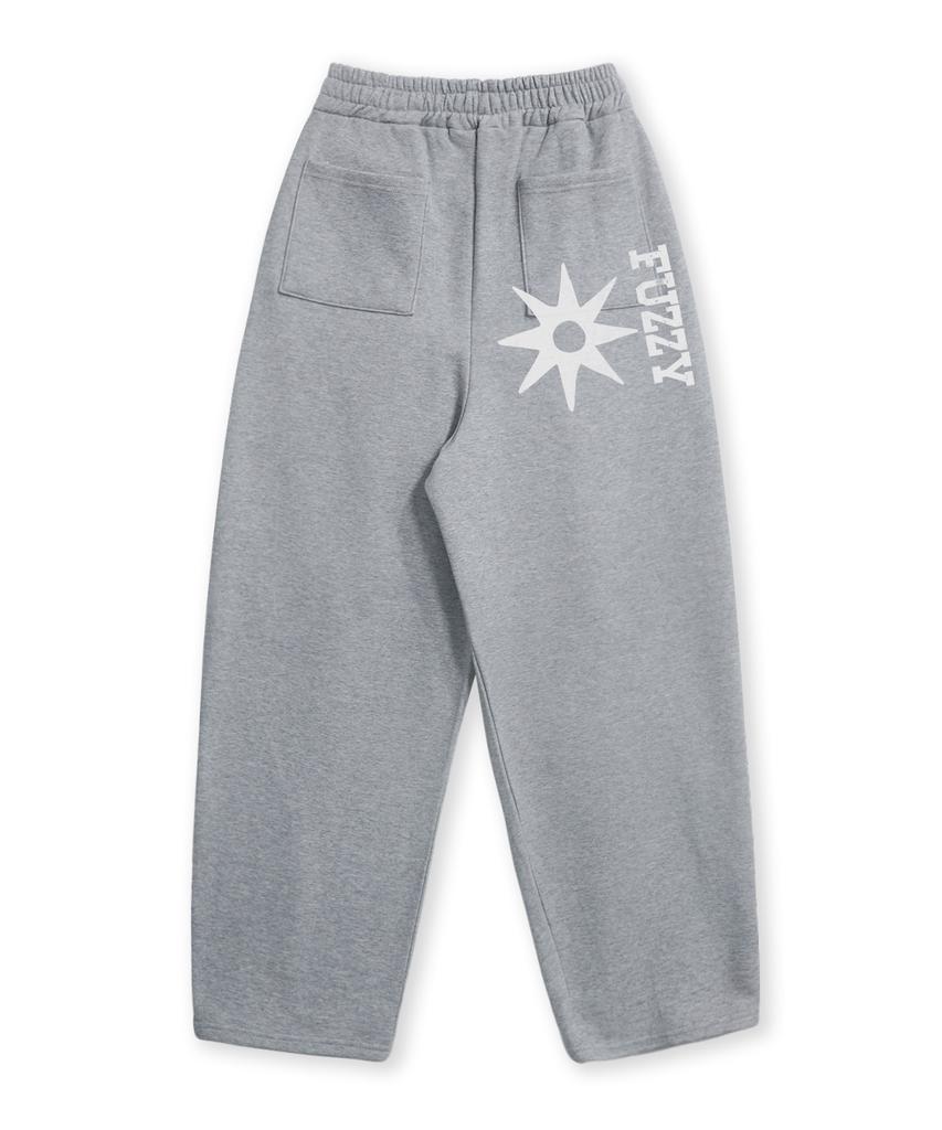 FUZZY SCAN Fuzzy Star Balloon Wide Pants 4 Colors